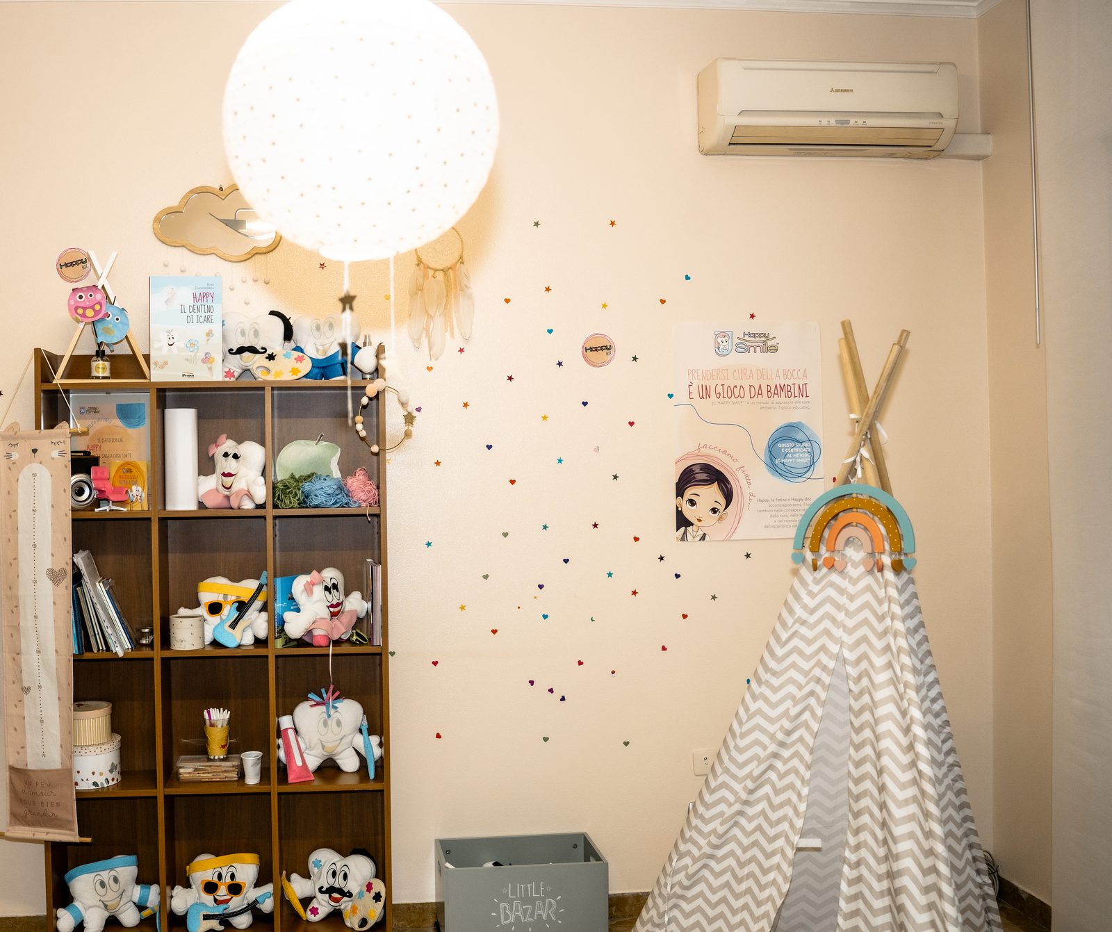 La stanza Happylandia dello Studio Panerai